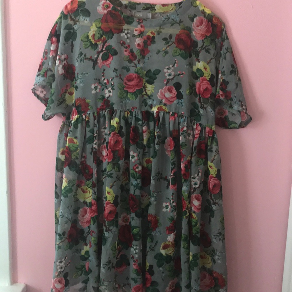 ASOS Maternity Floral Smock Dress size 6